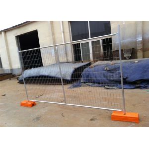 Light Duty Temporary Fencing panels for sale 14 microns zinc layer ,clamp .foot