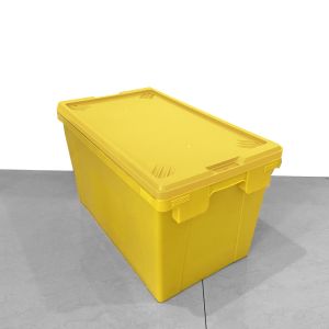Industrial Design Stackable Plastic Storage Boxes PP Material and Lids for