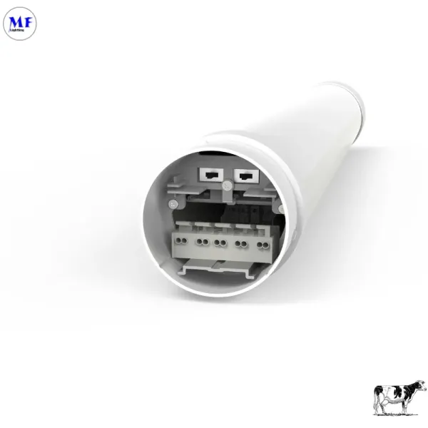 Factory Price Plastic Alu. Ik10 IP69K 0~10V Dim CCT Power Adjustable 170lm/W 1.6m Anti-Ammonia Chicken Farmyard Livestock LED Sheep Cow Diary Tri-Proof Light