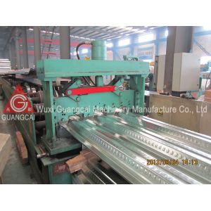 WC76-305-915 Steel Floor Deck Thickness 0.7-1.2 mm Roll Forming Machine