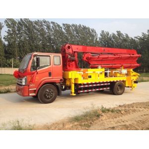 China 25m Dongfeng Heavy Duty Concrete Pump Truck for Aerial Transport Concrete for Sale on sale