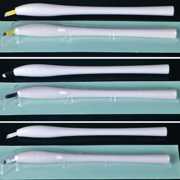 OEM Disposable Manual Tattoo Pen With #9 #12 #14 #17 #18U Blade EO Gas Sterilization
