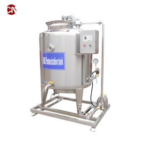 100L Juice Tank Milk Pasteurization Machine with Screw Pump Structure and Uht