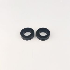 Custom Black Silicone Rubber O-Ring Forming / Cutting Services