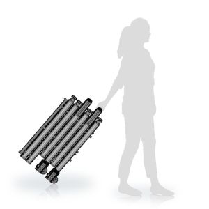 Foldable Mobile IP67 16 Zones Door Frame Metal Detector