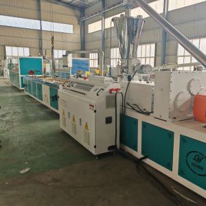 High Output 100-120KG/H PVC Shutter Profile Extrusion Machine