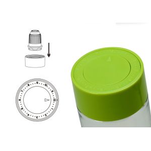 600ppb Hydrogen Rich Cup Bpa Free Sports Water Bottles PETG/ABS Material