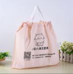 PE Waterproof Drawstring Bag 30x10x20cm Flexo Printing With Handle