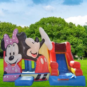 Unisex 2024 Inflatable Castle Child Moonwalk Bounce House Obstacle Course