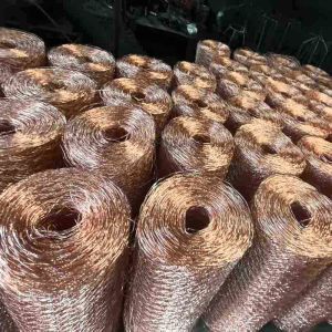 Galvanized PVC Coated Brass Hexagonal Wire Mesh Chicken Fence Anti Corrosion