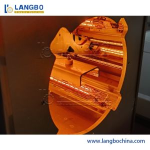 Single Screw Extruder Plastic Pipe R U Rentangle Square Shape Mould Belling