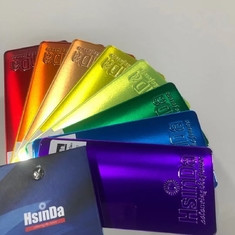 Mirror Effect Illusion Chrome Translucent Electrostatic Powder Coating Spray