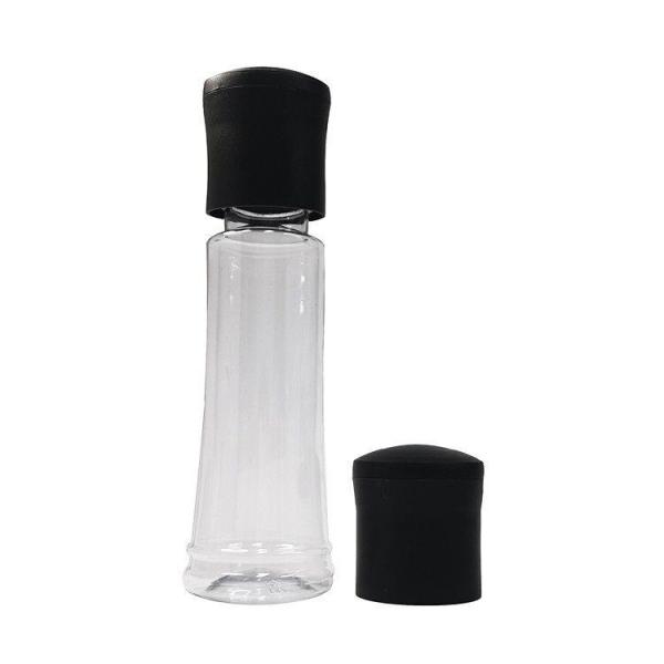 Quality disposable Black Lids 220mm 70g 310ml Plastic PET Jar wholesale