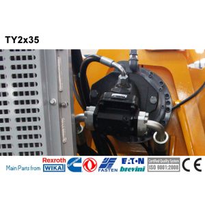 Transmission Line Stringing Equipment Hydraulic Overhead Transmission Tensioner