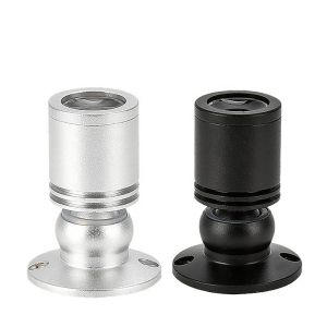 Modern Black Adjustable LED Spotlight With Color Temperature Options