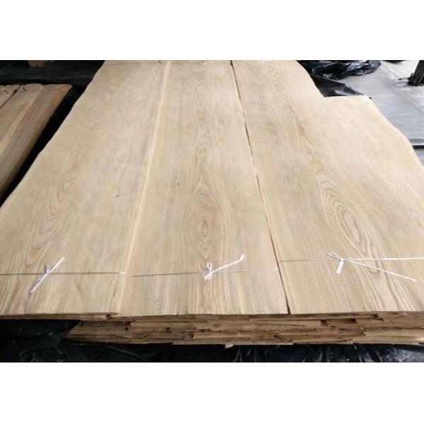 Quality Environmental Natural Crown Cut Elm Wood Veneer Sheet With 0.5mm Thickness wholesale
