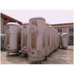 Cheap Stainless Steel Diaphragm Pressure Air Receiver Tank Vertical Orientation for sale