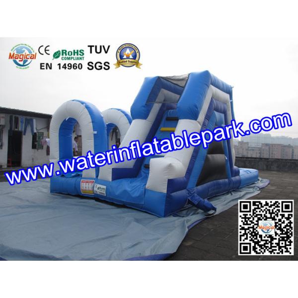 Commercial Inflatable Pool Slides For Kids , Inflatable Slip Slide