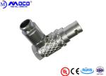 Muti Pin Circular Push Pull Connectors With Chrome Plated Brass Housing Material
