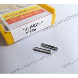 Cheap CNC Reaming Insert With PVD Coating HYL150315-1 HYB208, Suitable For Difficult-to-machine Materials Except High-temperature Alloys. for sale