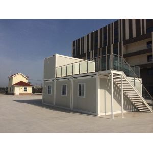 Removable Foldable Mobile Container House , 20ft 40ft Expandable Container Homes