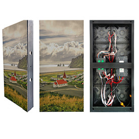 P2.6 Indoor Fixed LED Display Wall Mounted Fixed Installation With 500×500