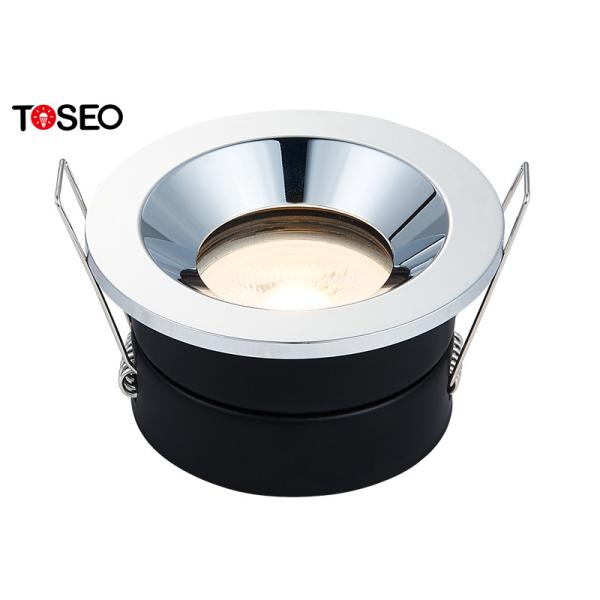 Quality Chrome Round LED Recessed Waterproof IP65 Downlight For Office wholesale