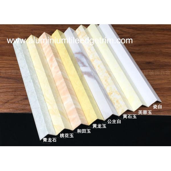 Durable Brushed Aluminum Corner Guards Equal Angle Extrusion Profile