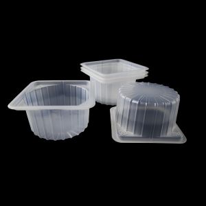 Food Grade PP Vacuum Formed Trays for Cupcakes and Chocolate Pies