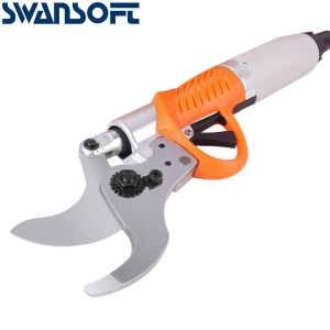 SWANSOFT Portable Electric Scissor Pruning Shear With Scissors Blade Tree Garden