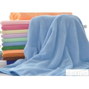 China Eco Friendly Knitted Custom Microfiber Towels For Swimming / Sports on sale