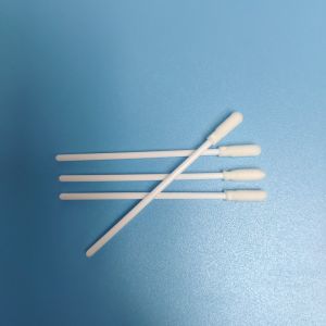 Sample Collection Sterile Swab Nylon Flocked Head For Nasal Oral Throat