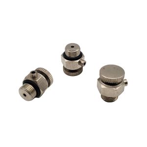 Nickle Plated Radiator Vent And Plug For Air Outlet ABS Plastic