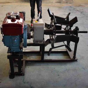 Belt Drive Winch For Winding Wires Gasoline Electric Cable Within 3 Ton Capacity