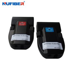 Transmitter and Receiver DVI Optical Extender 1080P Single Core SM LC