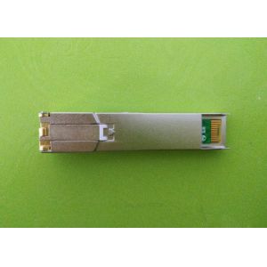 J8177C Optical Fiber Module SFP RJ45 100M 3.3 / 5 Volts Cu Transmission Medium