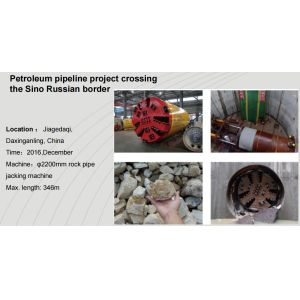 rock pipe jacking machine, microtunnelling machine, micro tunnelling machine
