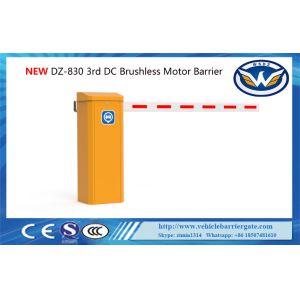 Traffic Light Hall Limit Car Park Entrance Barrier 24V DC Motor Speed Adjustale