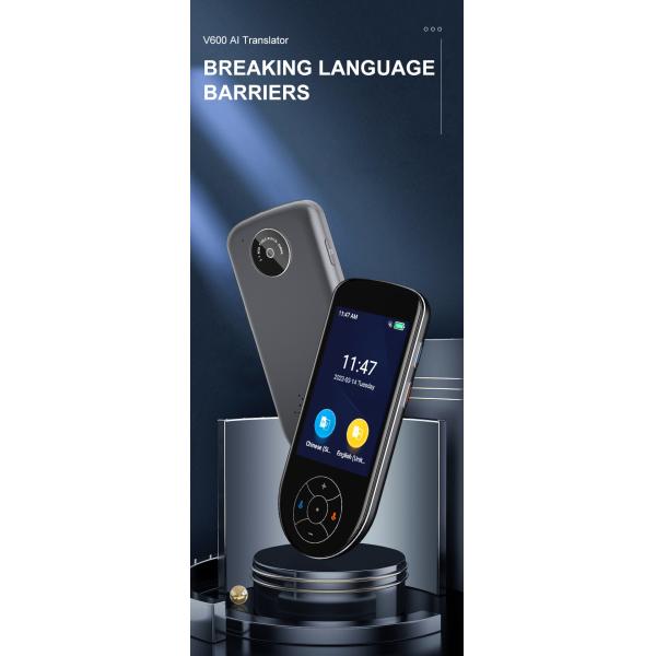 Portable 137 Languages Instant Voice Translator Online Offline Device IPS Screen