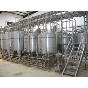 Pasteurized Milk Sterilization Machiner Electric Driven