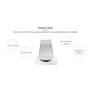 Home Use Ultrasonic Skin Scrubber Face Spatula Skin Rejuvenation Device