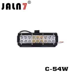 Cheap LED Light Bar JALN7 54W CREE Spot Flood Combo LED Driving Lamp Super Bright Off Road Lights LED Work Light Boat Jeep for sale