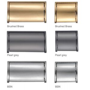 Cabinet Bathroom Zinc Alloy Pull Handles Knobs Wardrobe Closet Handle For