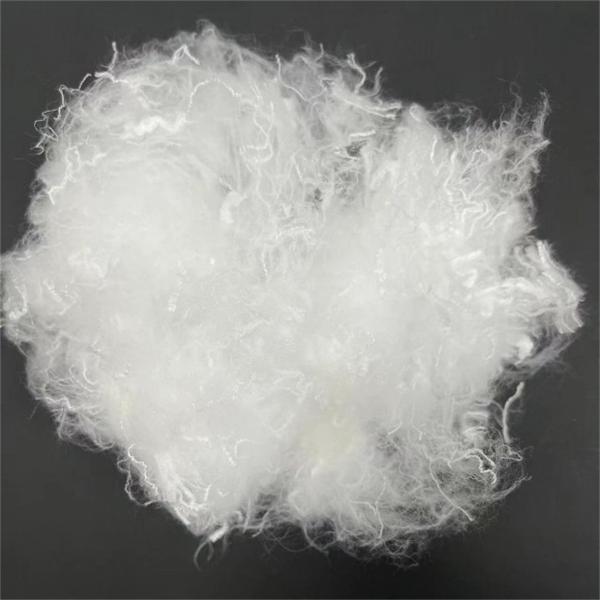 Semi-Dull Nylon 66 Fiber 1.5D-3D X 38-65mm For Cotton And Wool