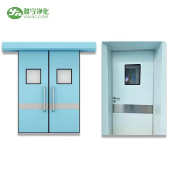 Medical Airtight Automatic And Hermetic Sliding Door Medical Airtight Manual Automatic Swing Doors For Hospitals