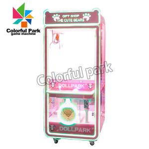 Coin Operated Pusher Claw Crane Machine Deck Mobile Toy Doll Machine