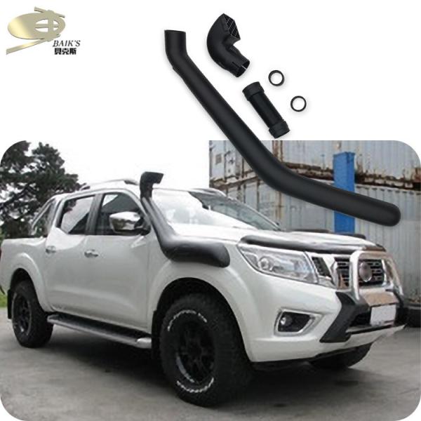 Quality Black ISO Car Snorkel Kit ABS / LLDPE Material For NAVARA NP300 wholesale
