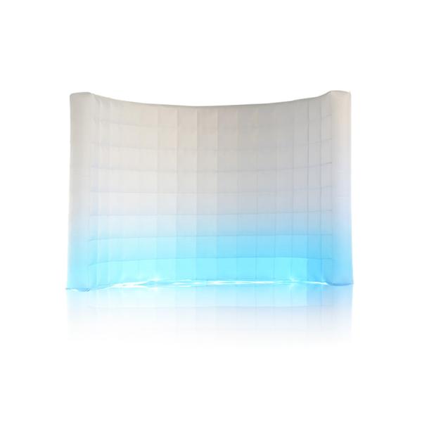 Quality Automatic Photo Booth Enclosure 360 Degree Spinning Inflatable Photo Wall wholesale