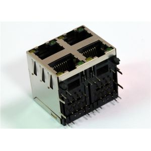 SI-30163-F 10/100 BT 2X2 Rj45 Female Jack To Ethernet Switches LPJ27434AFNL