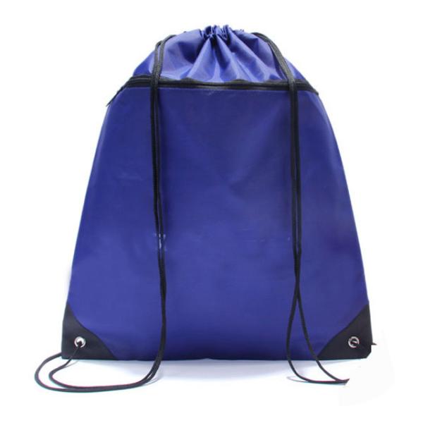 Quality Green 2 Color RPET 0.4cm 22x40cm Nylon Drawstring Bags wholesale